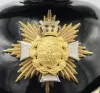 Saxon 18th Uhlan Reserve Officer DienstHelm with Case and Belongings Visuel 4
